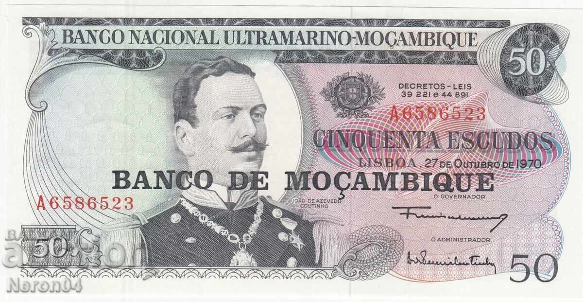 50 εσκούδος 1970, Μοζαμβίκη