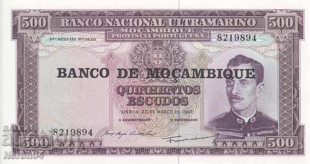 500 Escudo 1967, Mozambique