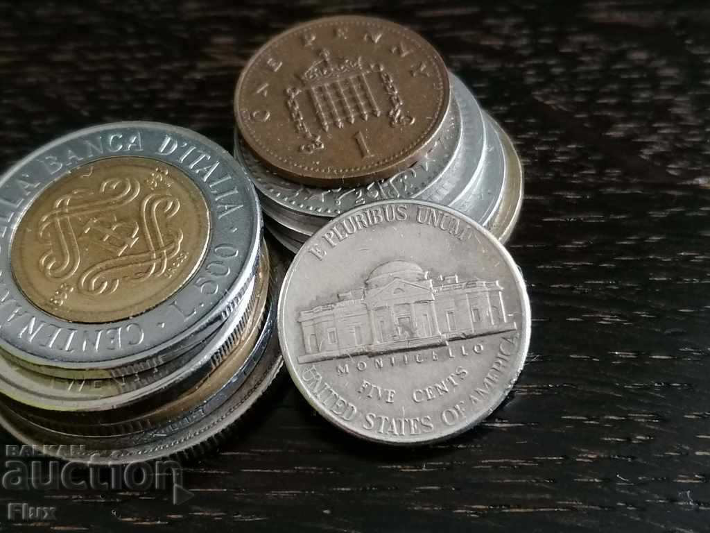 Coin - US - 5 cents 1996