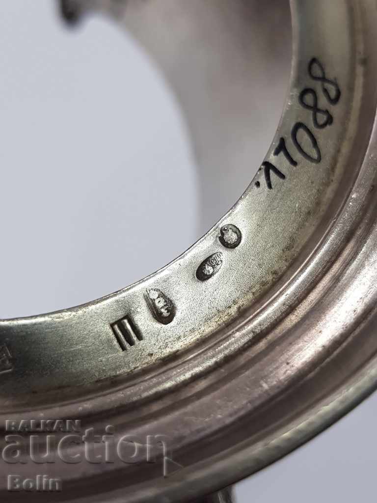 Collectible Russian silver goblet with heroes - 7 Collectible Russian silver goblet with heroes - 7