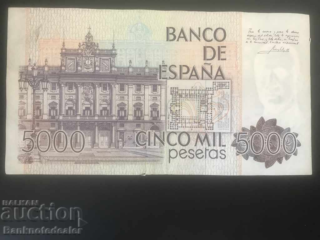 Spain 5000 Pesetas 1979 Pick 160 Ref 8146 with price 95.00 BGN | € 48.57 Spain 5000 Pesetas 1979 Pick 160 Ref 8146 with price 95.00 BGN | € 48.57