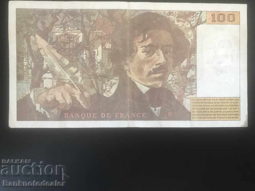 France 100 Francs 1994 Pick 194 Ref 2129 with price 18.00 BGN | € 9.20 France 100 Francs 1994 Pick 194 Ref 2129 with price 18.00 BGN | € 9.20