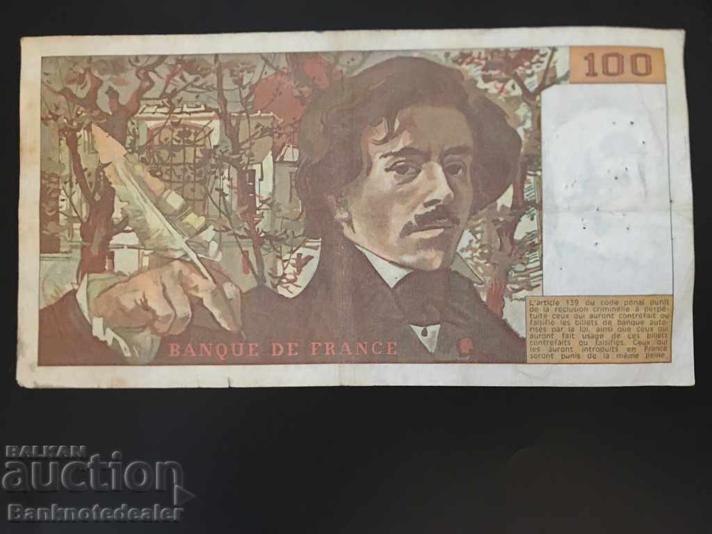 France 100 Francs 1982 Pick 194 Ref 6704 with price 20.00 BGN | € 10.23 France 100 Francs 1982 Pick 194 Ref 6704 with price 20.00 BGN | € 10.23