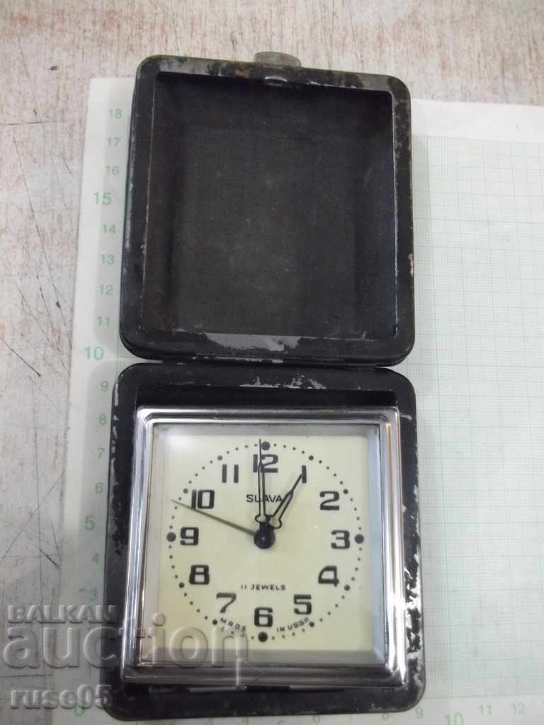 Clock alarm clock "SLAVA" with price 10.00 BGN | € 5.11 Clock alarm clock "SLAVA" with price 10.00 BGN | € 5.11