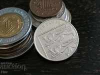 Монета - Великобритания - 10 пенса | 2008г.