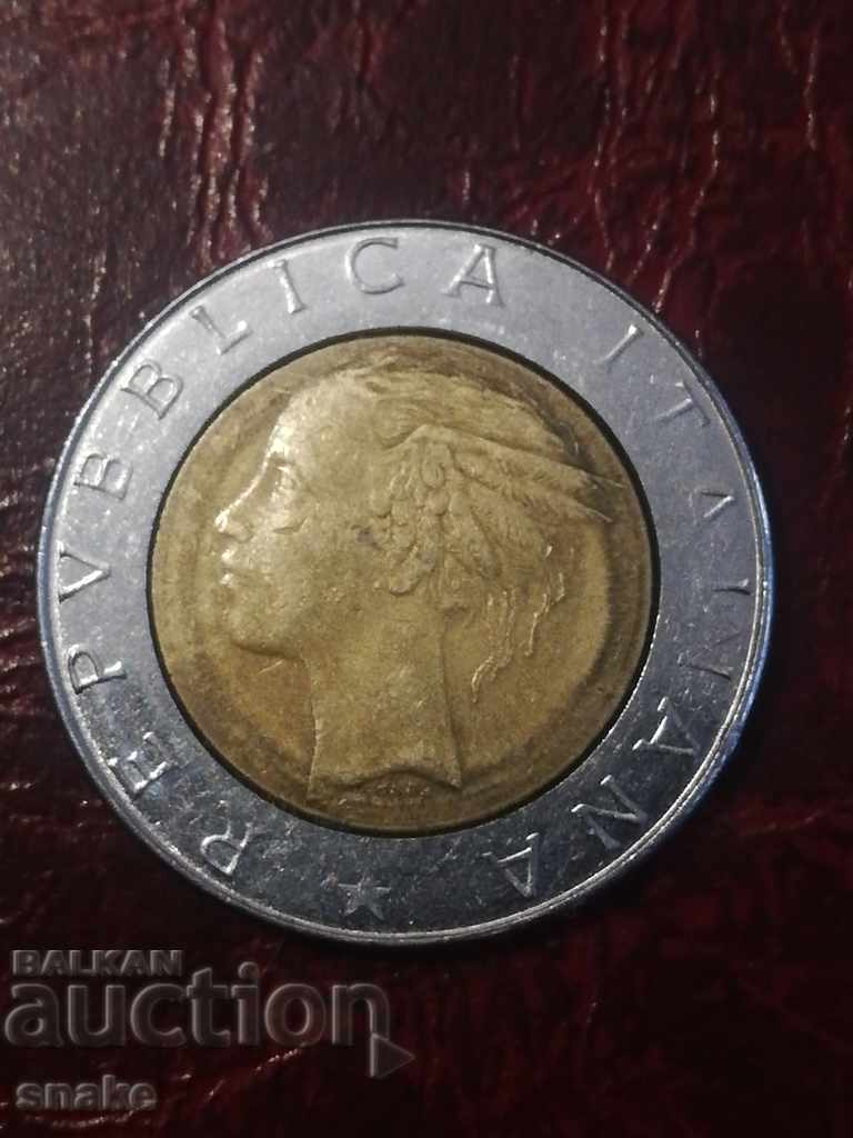 Ιταλία 500 λιρών 1986 με τιμή € 0.55 | 1.08 BGN Ιταλία 500 λιρών 1986 με τιμή € 0.55 | 1.08 BGN
