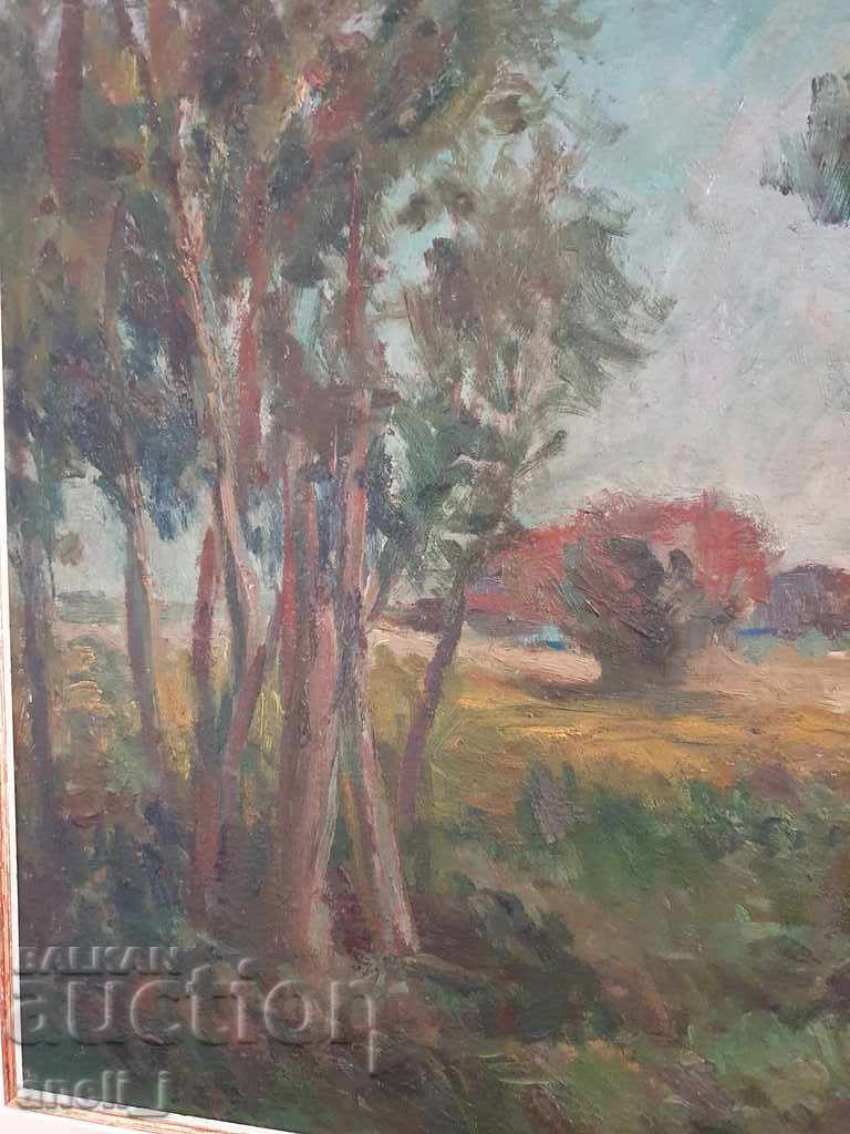 Auction  Painting by Peter Urumov