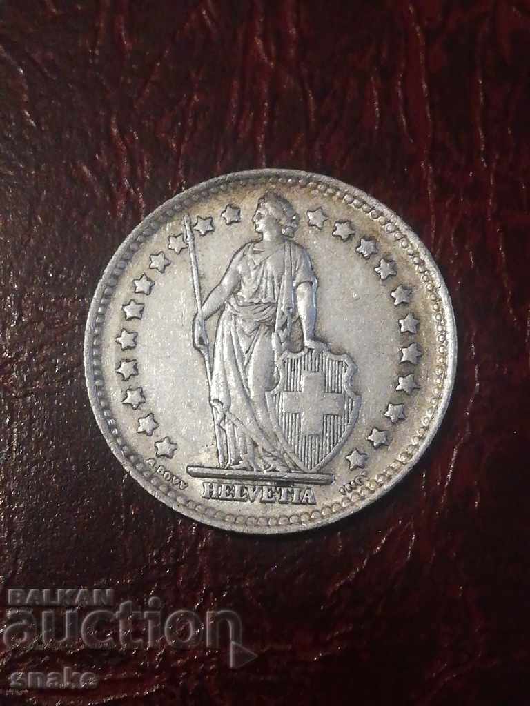 Швейцария 1 франк 1945г. Сребро с цена 14.00 лв. | € 7.16 Швейцария 1 франк 1945г. Сребро с цена 14.00 лв. | € 7.16