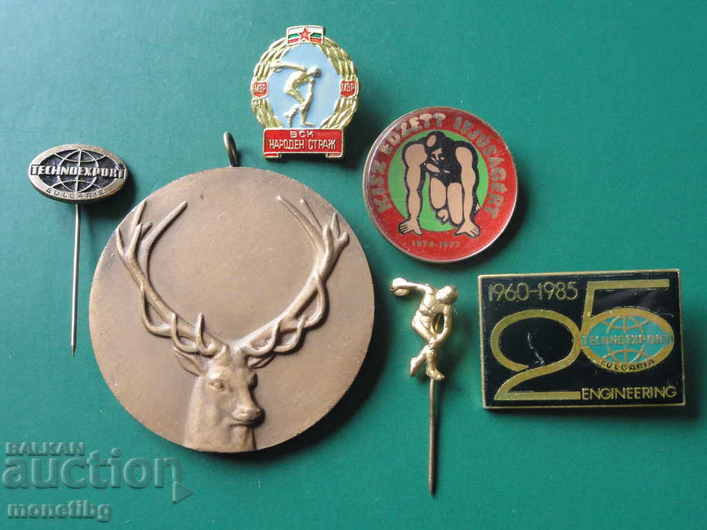 Medal and badges (6 pieces) - 5 Medal and badges (6 pieces) - 5