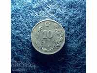 10 lire Turcia 1987