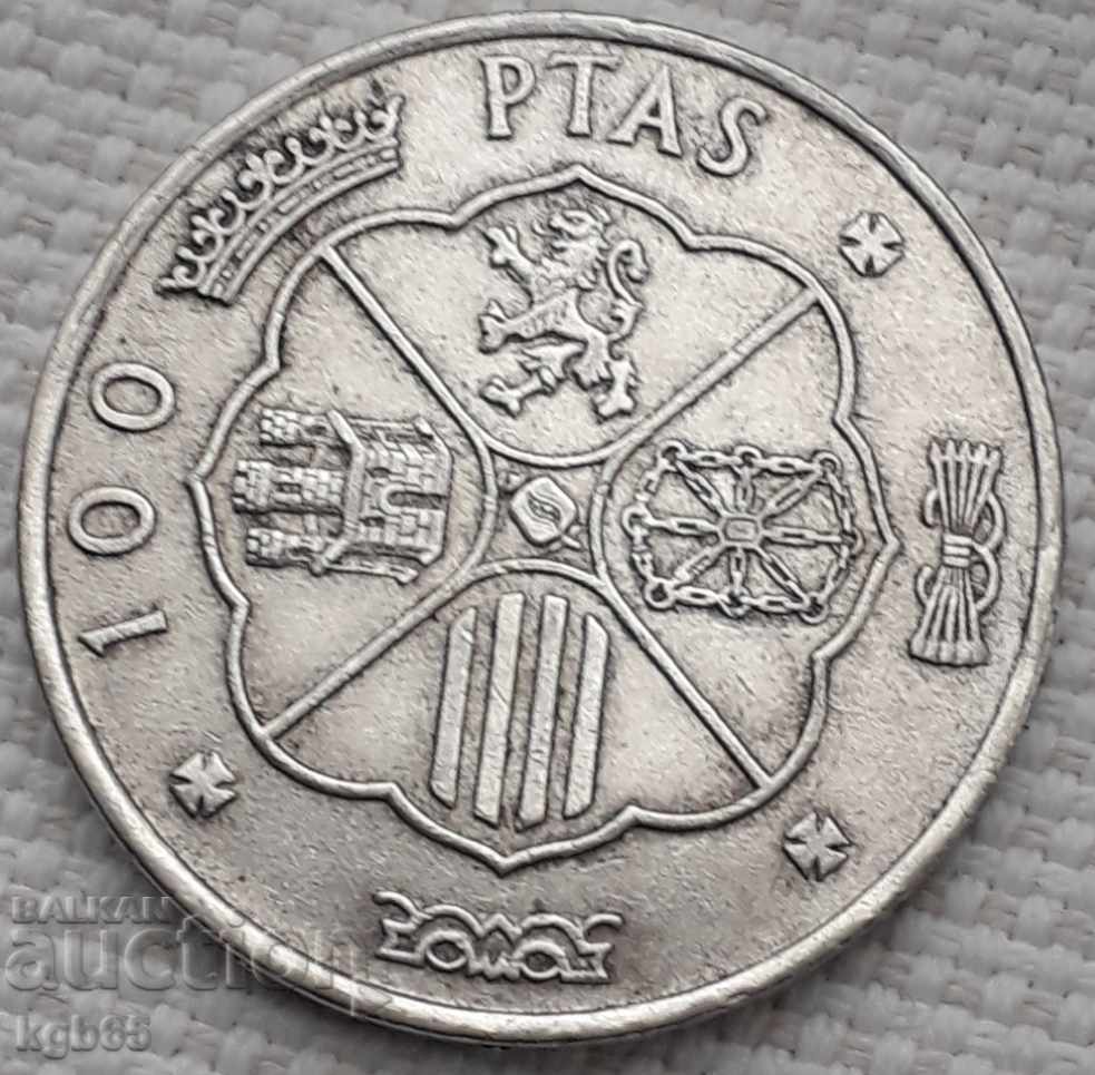 100 pesetas 1966. Spain. # 12