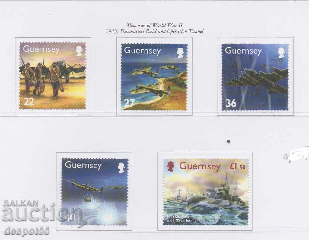 2003. Guernsey. Al doilea război mondial.