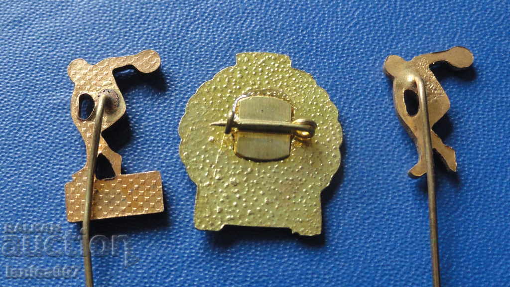 Badges (3 pieces) R with price 5.80 BGN | € 2.97 Badges (3 pieces) R with price 5.80 BGN | € 2.97