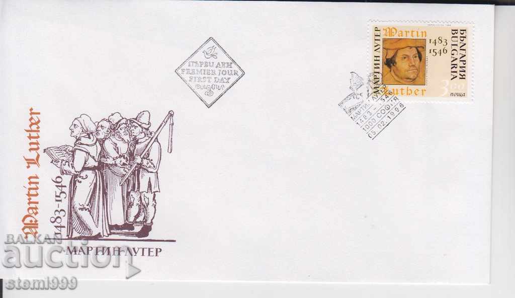 First Day Mail Envelope FDC Martin Luther