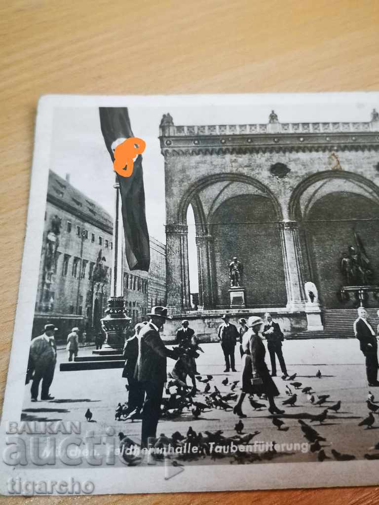 Auction Old German card Auction Old German card