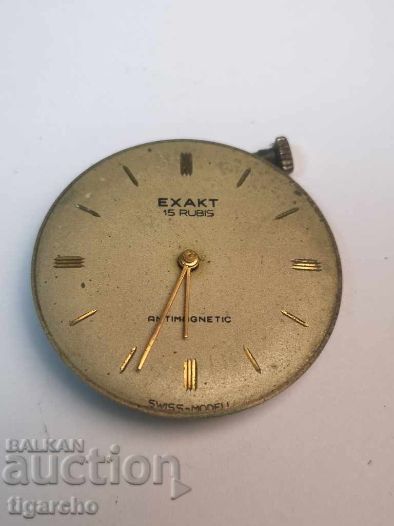 EXAKT clock machine with price 25.00 BGN | € 12.78