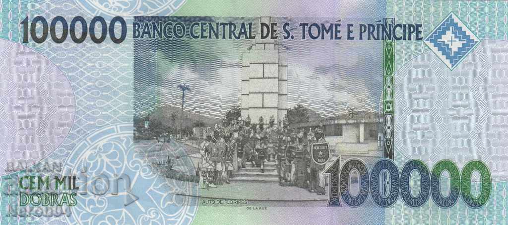 100,000 good 2013, Sao Tome and Principe with price 24.99 BGN | € 12.78