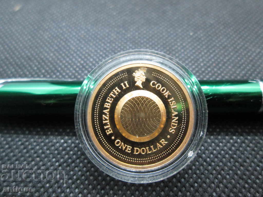 Auction Cook islands silver 1 DOLLAR, PRECIOUS STONE 2003 Auction Cook islands silver 1 DOLLAR, PRECIOUS STONE 2003