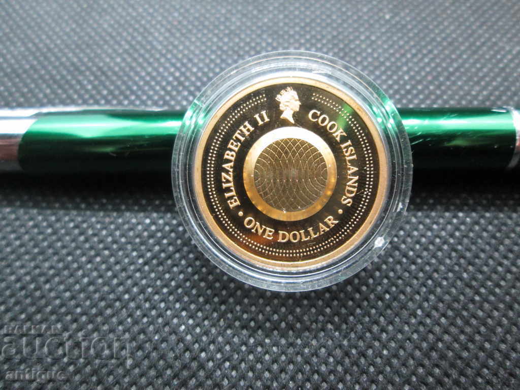 Delivery of Cook islands silver 1 DOLLAR, PRECIOUS STONE 2003 Delivery of Cook islands silver 1 DOLLAR, PRECIOUS STONE 2003