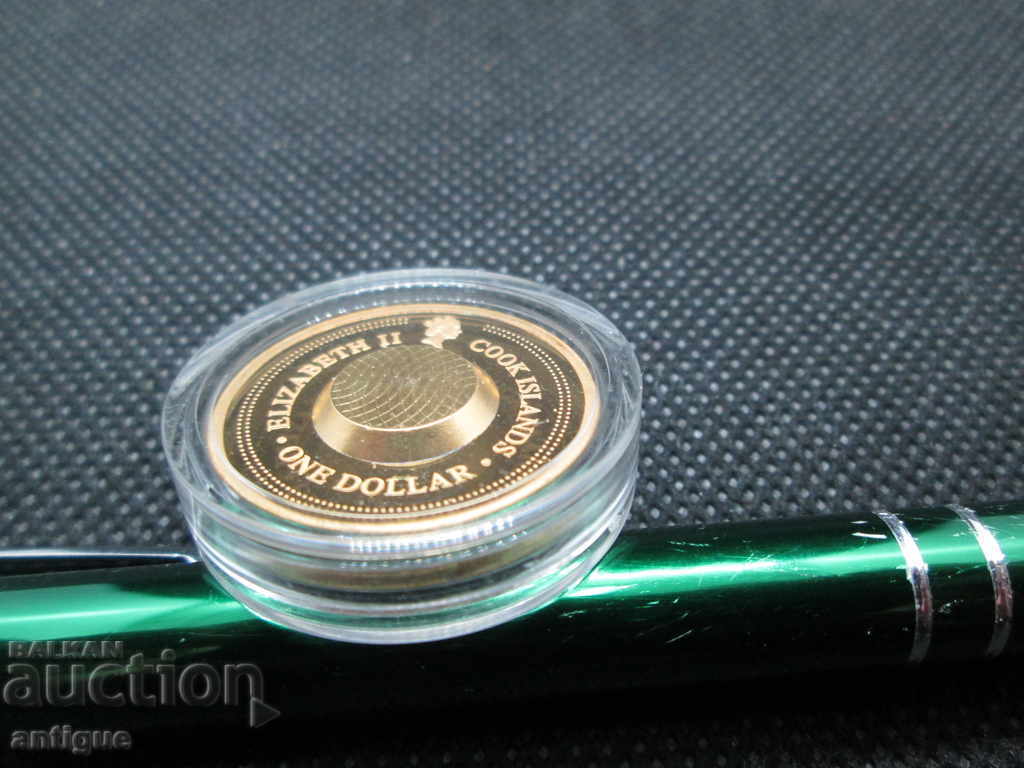 Cook islands silver 1 DOLLAR, PRECIOUS STONE 2003 - 5 Cook islands silver 1 DOLLAR, PRECIOUS STONE 2003 - 5