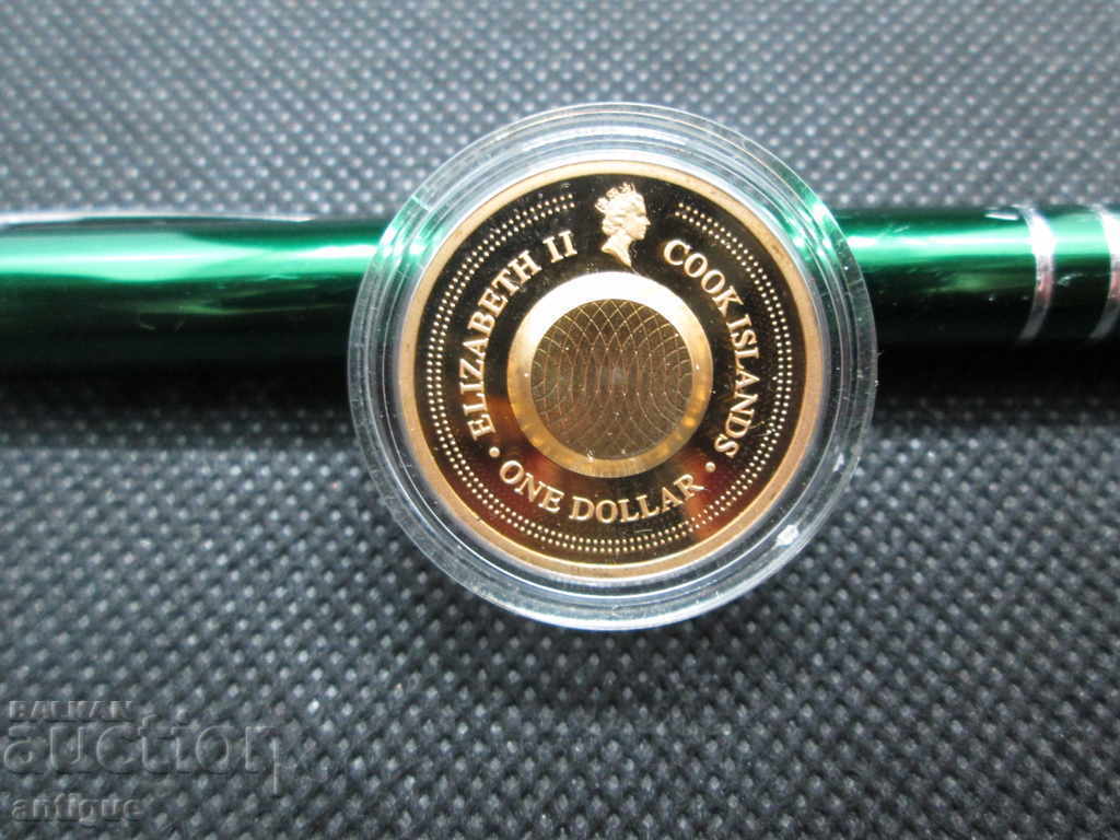 Cook islands silver 1 DOLLAR, PRECIOUS STONE 2003 - 6 Cook islands silver 1 DOLLAR, PRECIOUS STONE 2003 - 6