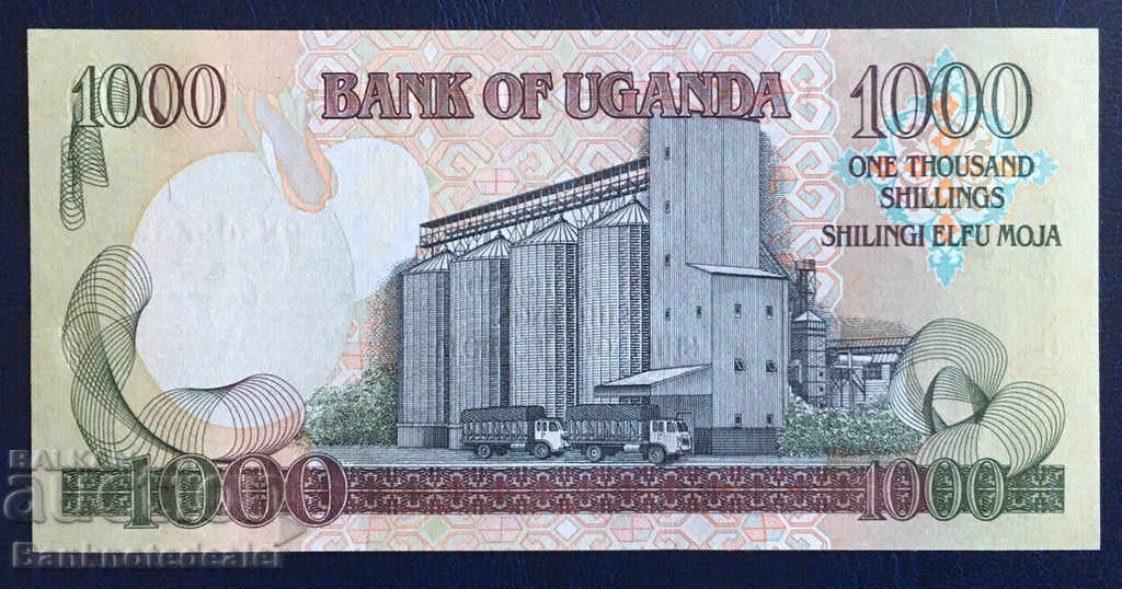 Uganda 1000 shillings 2003 Pick 39b Ref 3635 Unc with price 12.00 BGN | € 6.14 Uganda 1000 shillings 2003 Pick 39b Ref 3635 Unc with price 12.00 BGN | € 6.14