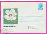 271039 / Bulgaria pură IPTZ 1988 Floare - Anemone albă Floarea-soarelui
