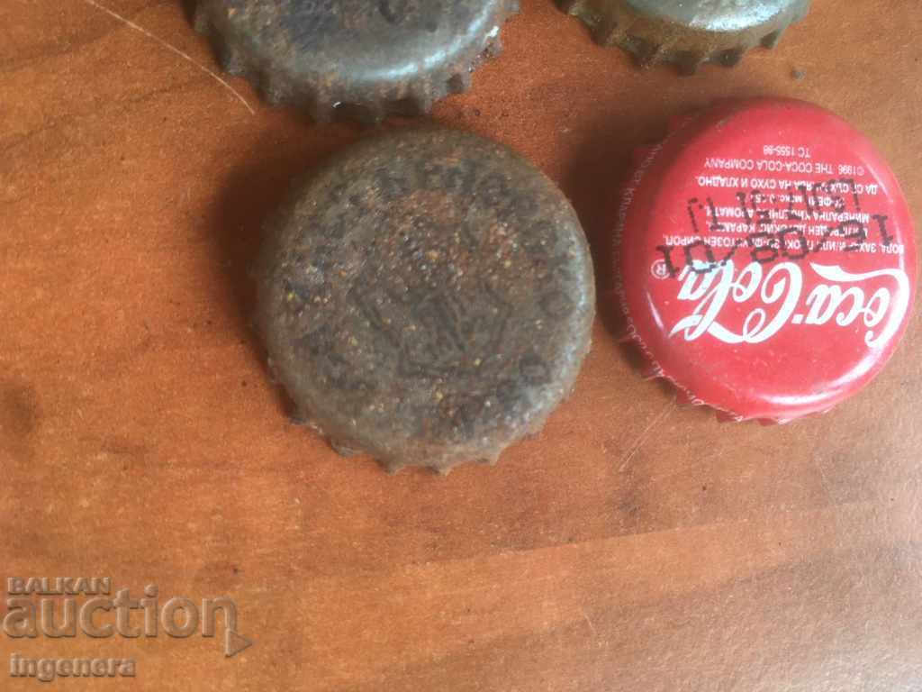 Auction BEER CAPS LEMONADE CAP FOR COLLECTION-4 PCS Auction BEER CAPS LEMONADE CAP FOR COLLECTION-4 PCS