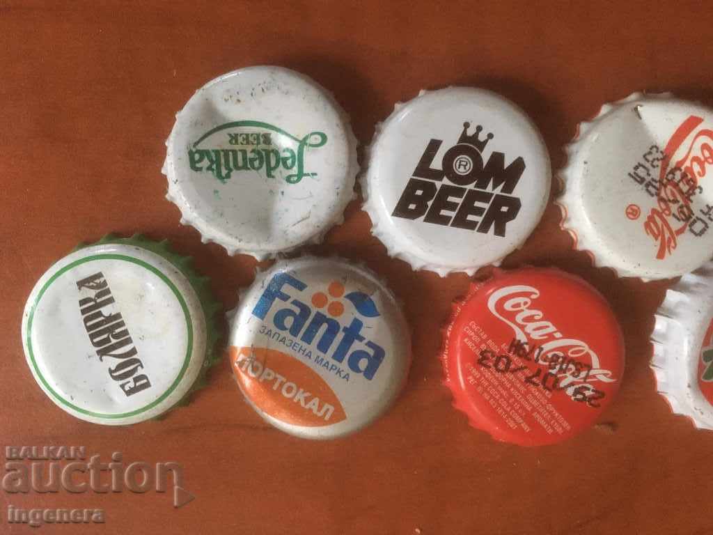BEER CAPS LEMONADE CAP FOR COLLECTION-7 PCS with price 5.00 BGN | € 2.56 BEER CAPS LEMONADE CAP FOR COLLECTION-7 PCS with price 5.00 BGN | € 2.56