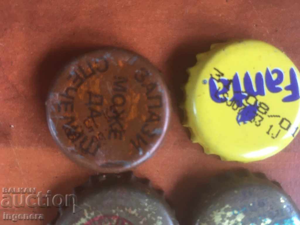 Auction BEER CAPS LEMONADE CAP FOR COLLECTION-4 PCS Auction BEER CAPS LEMONADE CAP FOR COLLECTION-4 PCS