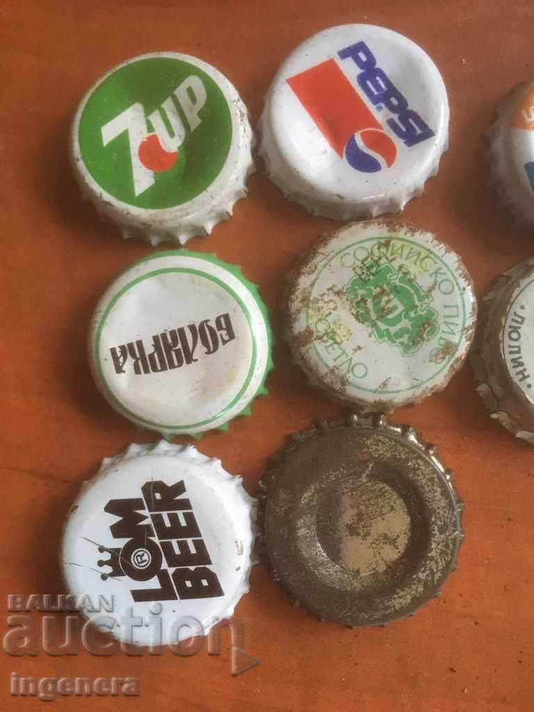 BEER CAPS LEMONADE CAP FOR COLLECTION-8 PCS with price 7.00 BGN | € 3.58 BEER CAPS LEMONADE CAP FOR COLLECTION-8 PCS with price 7.00 BGN | € 3.58