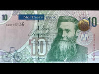 Irlanda de Nord 10 Pounds 2008 UlsterBank Pick 338 Ref 3139