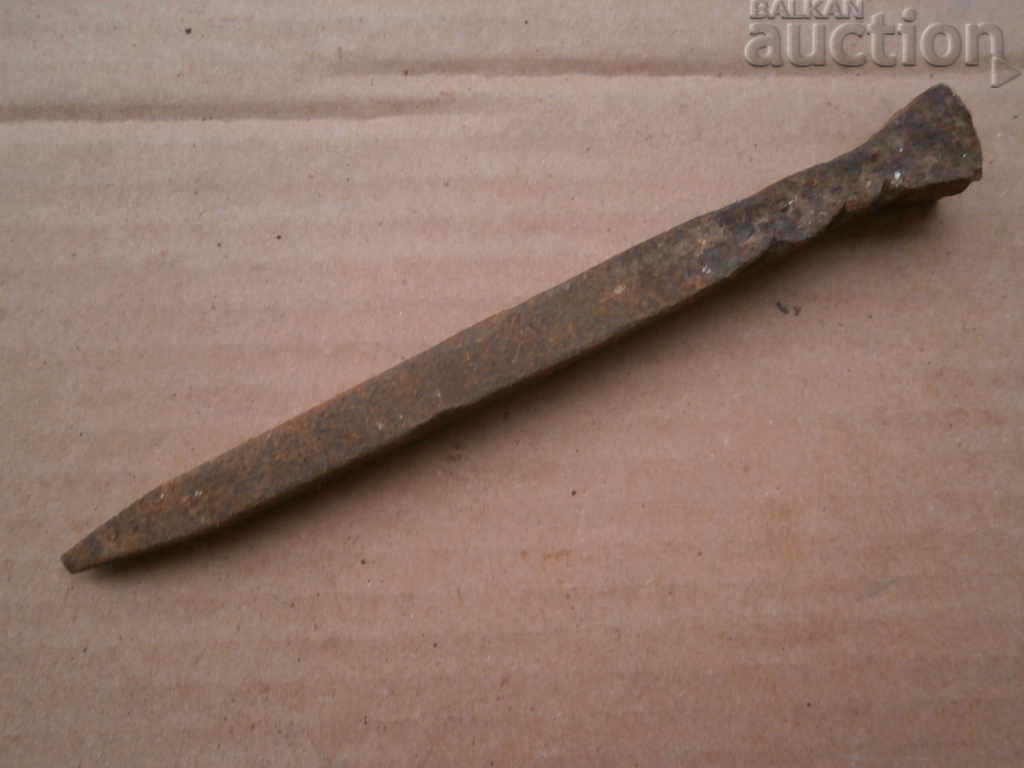 Old wrought iron, nail, wrought iron with price 25.00 BGN | € 12.78 Old wrought iron, nail, wrought iron with price 25.00 BGN | € 12.78