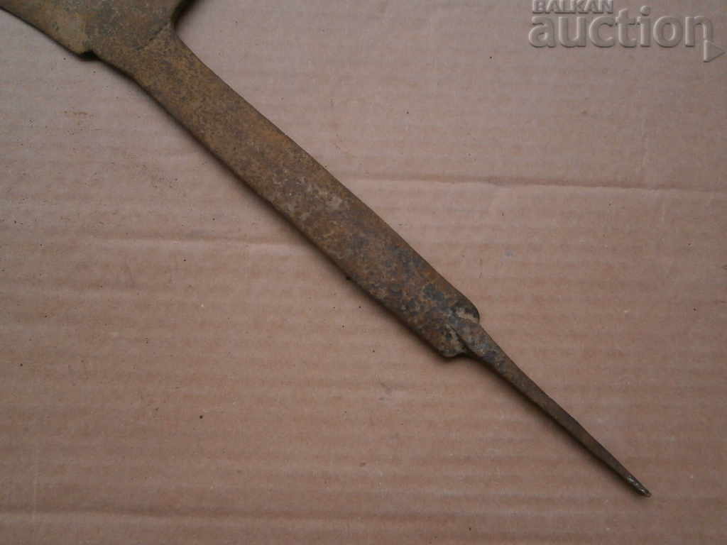 Auction old handmade hammer Auction old handmade hammer