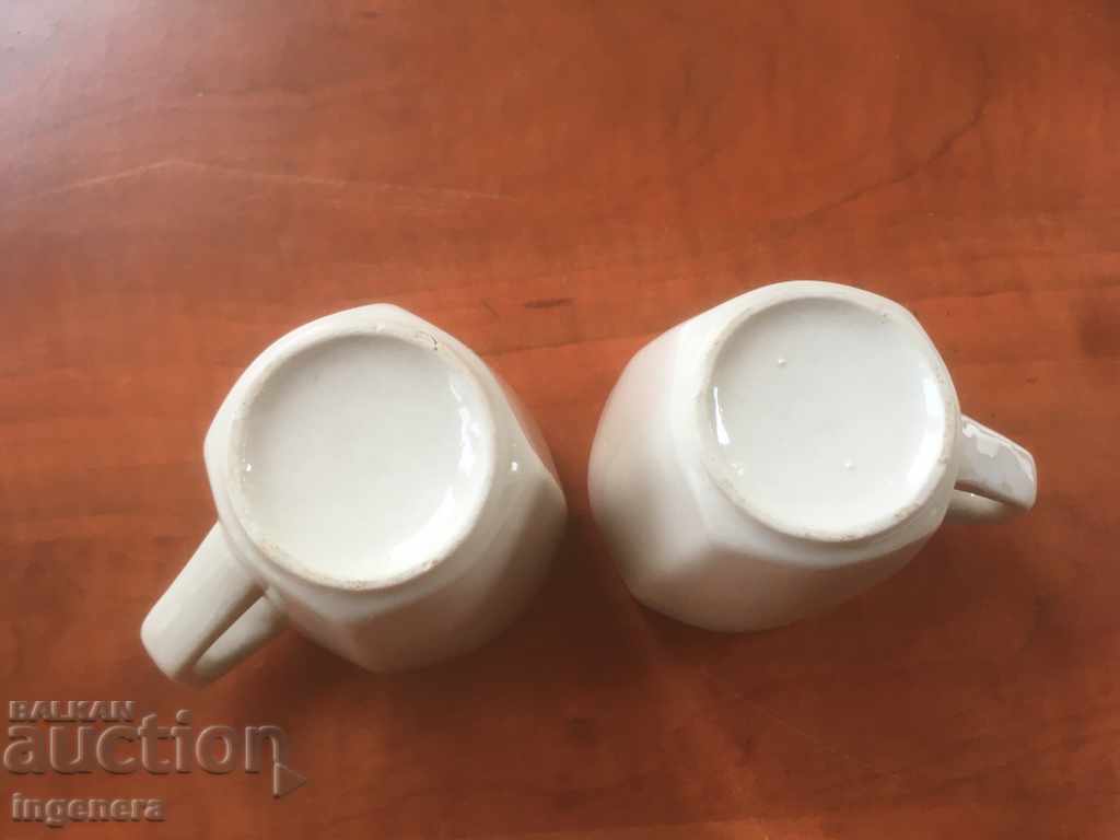PORCELAIN CUP COFFEE CUPS - 5 PORCELAIN CUP COFFEE CUPS - 5