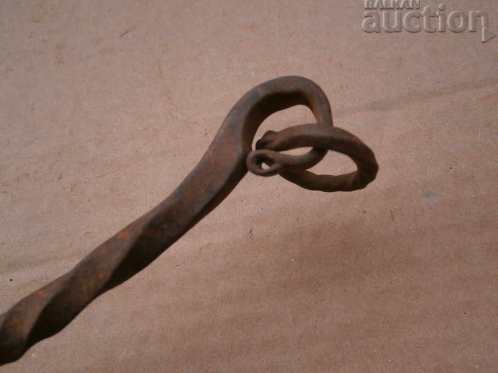 old manual forged coat of arms - 6