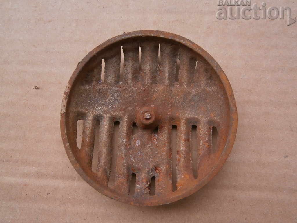 Auction cast iron plate emblem G. Oryahovitsa Auction cast iron plate emblem G. Oryahovitsa