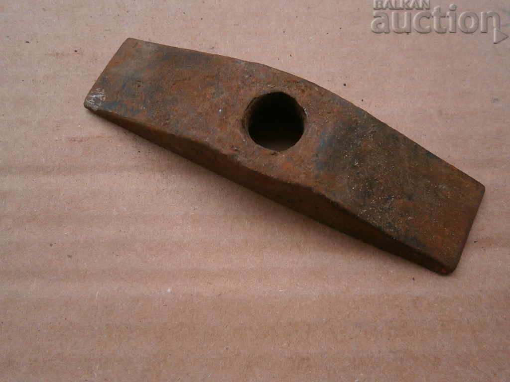 antique wrought small hammer masterfully