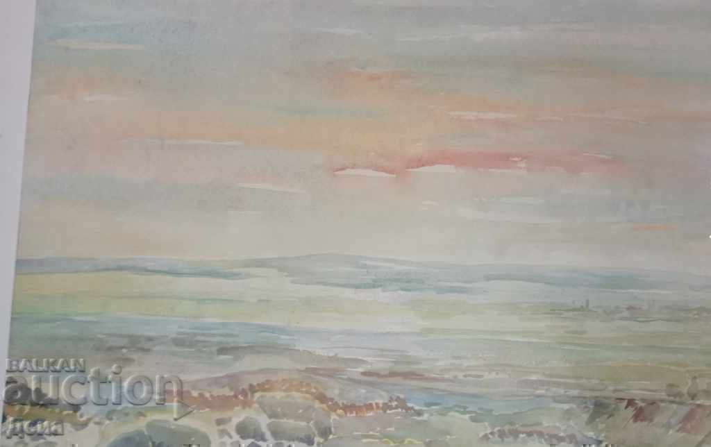 Delivery of Savov, Master WATERCOLOR 1970 Delivery of Savov, Master WATERCOLOR 1970