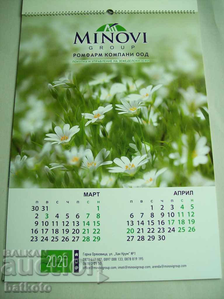 Auction Old large calendar 68/48 cm with beautiful pictures Auction Old large calendar 68/48 cm with beautiful pictures