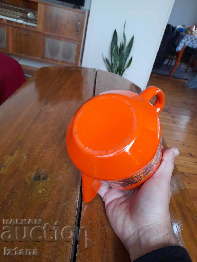 Old enamel teapot - 6 Old enamel teapot - 6