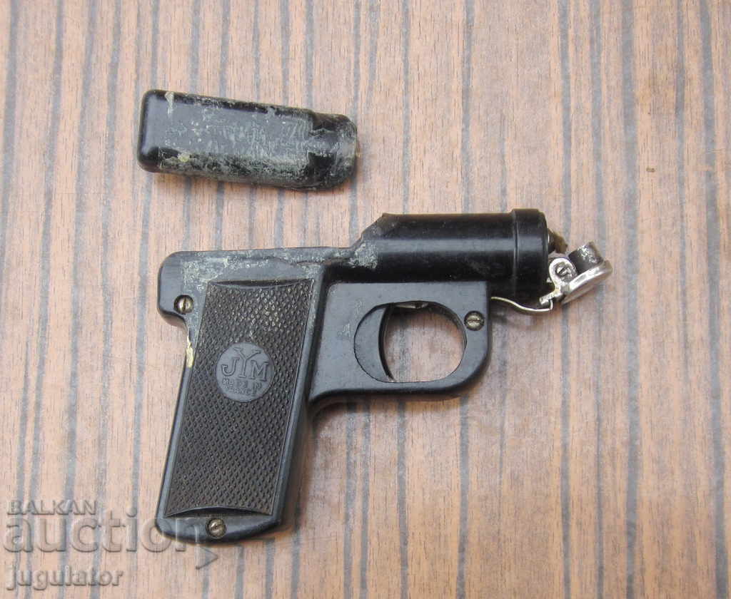 Old French Pistol Lighter - 7