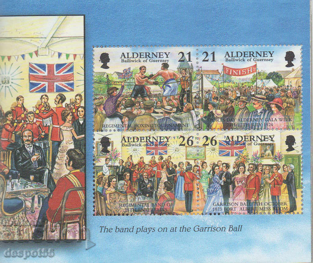 2000. Alderney. Historical development of Alderney. Carnet. with price 8.50 BGN | € 4.35 2000. Alderney. Historical development of Alderney. Carnet. with price 8.50 BGN | € 4.35