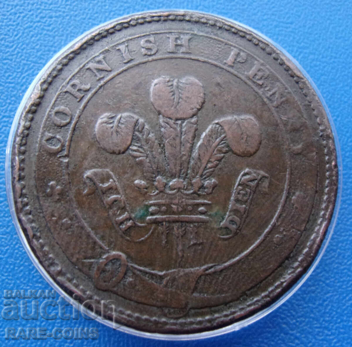 Anglia 1 Penny 1812 Rare Original cu preț € 63.91 | 125.00 BGN