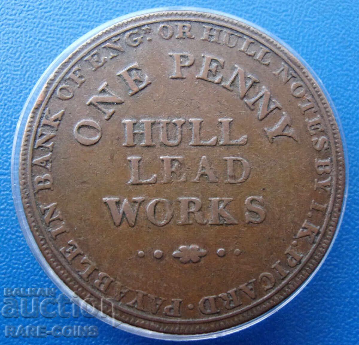 Anglia 1 Penny 1812 Rare Original