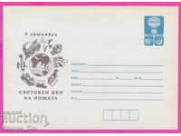 271232 / Bulgaria pură IPTZ 1996 Ziua Mondială a Poștei