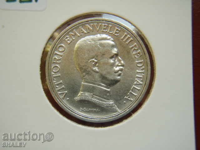Auction  2 Lire 1914 Italy (2) - XF+