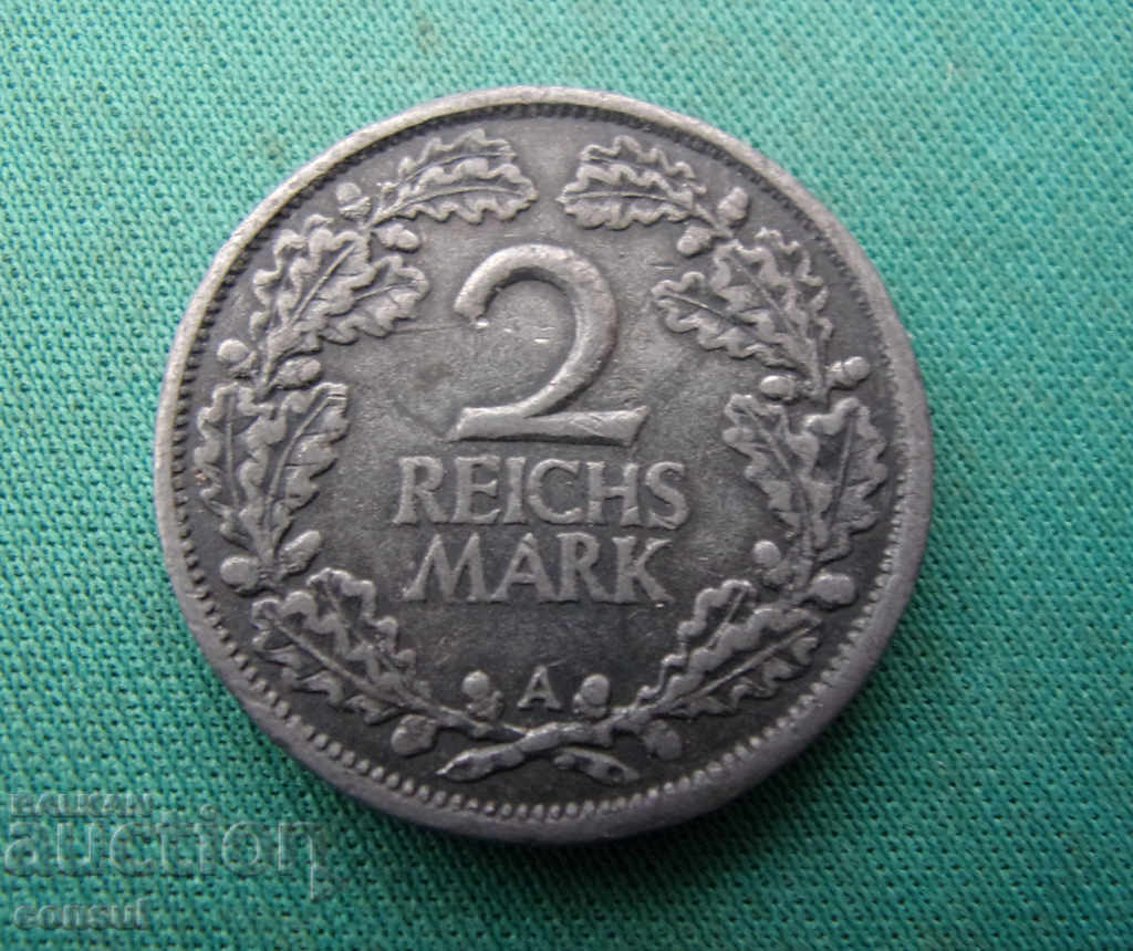 Germania Weimar 2 Mark 1926 Rare