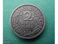 Germany Weimar 2 Mark 1926 Rare