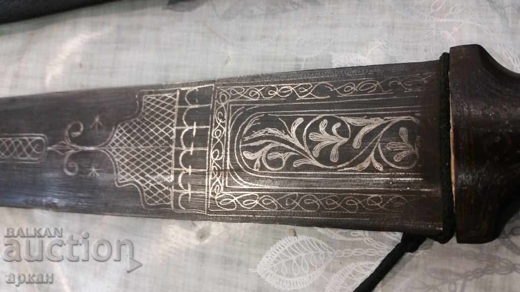 Caucasian dagger saber with silver studs -80 cm. with price 3500.00 BGN | € 1789.52 Caucasian dagger saber with silver studs -80 cm. with price 3500.00 BGN | € 1789.52